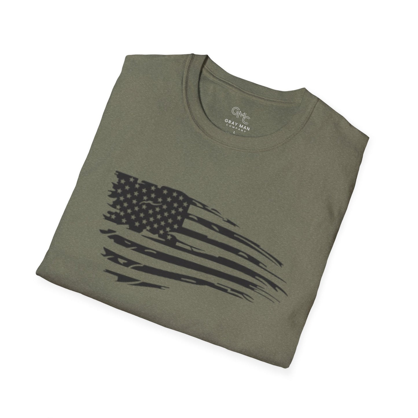 EDC Logo T-Shirt - DISTRESSED FLAG