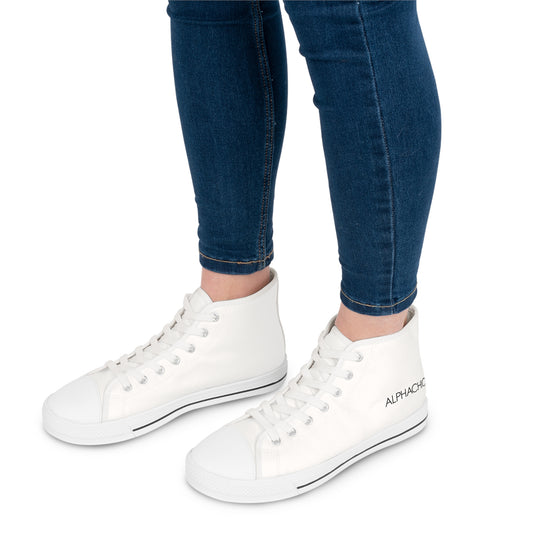 AlphaChic Flat Bottom Sneakers (High Top)
