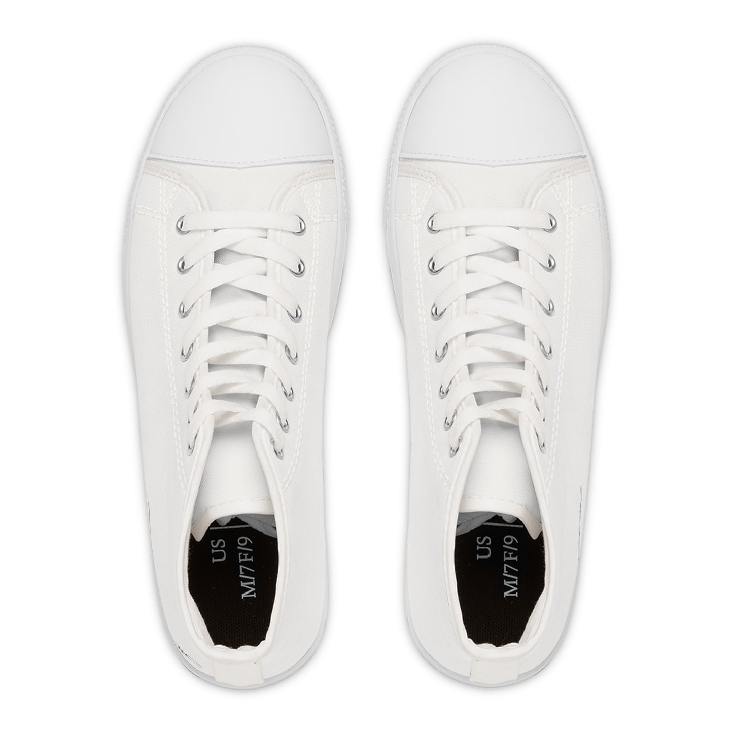 AlphaChic Flat Bottom Sneakers (High Top)