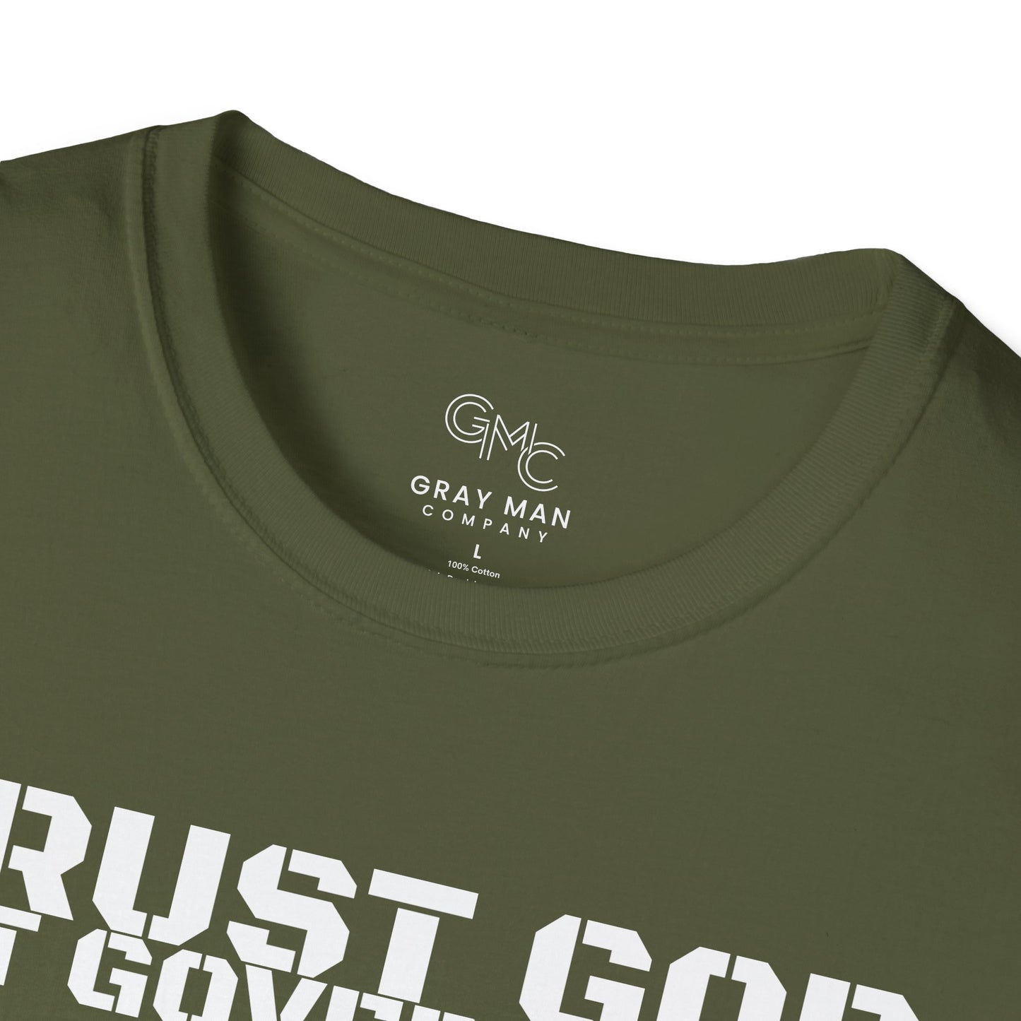 EDC Logo T-Shirt - TRUST GOD NOT GOVERNMENT