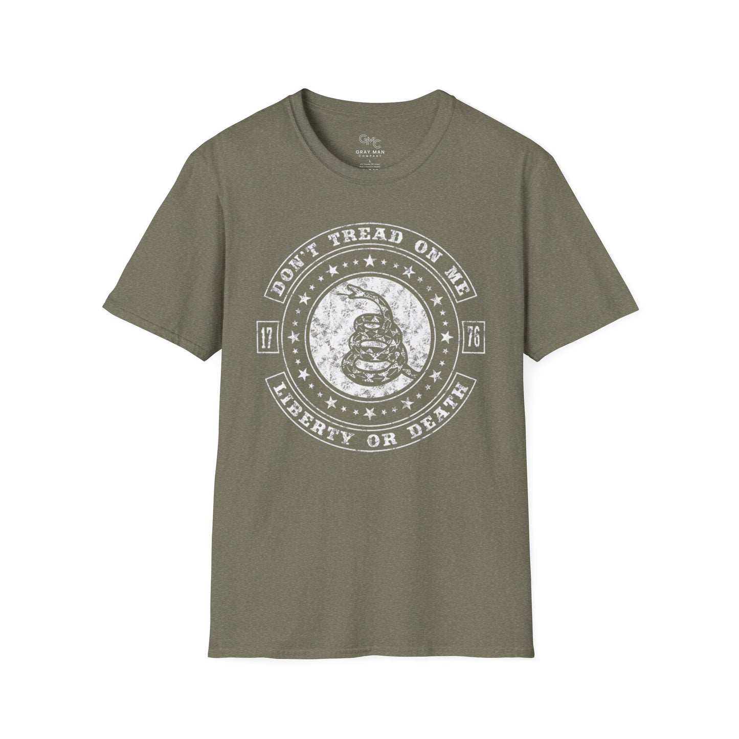 EDC Graphic T-Shirt - DON’T TREAD ON ME, LIBERTY OR DEATH