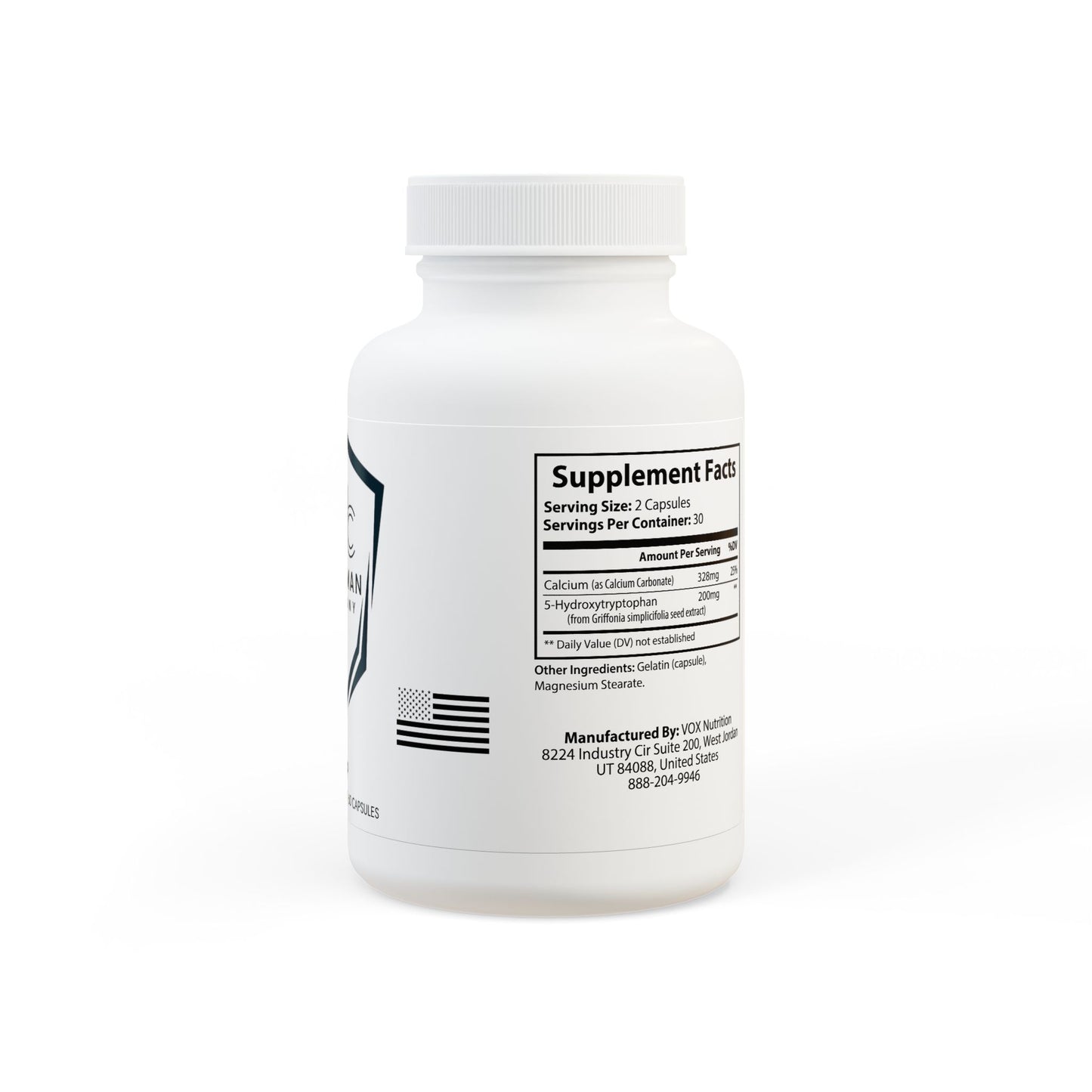 Gray Man Company 5-HTP Supplement (60 Capsules)