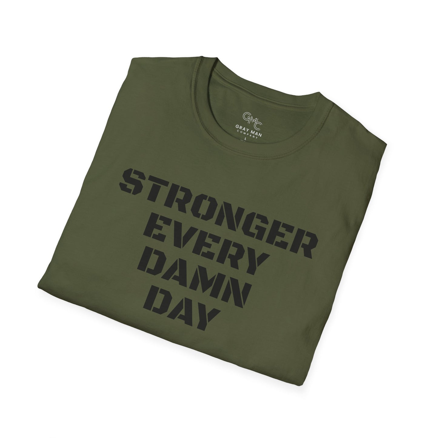 EDC Logo T-Shirt - STRONGER EVERY DAMN DAY