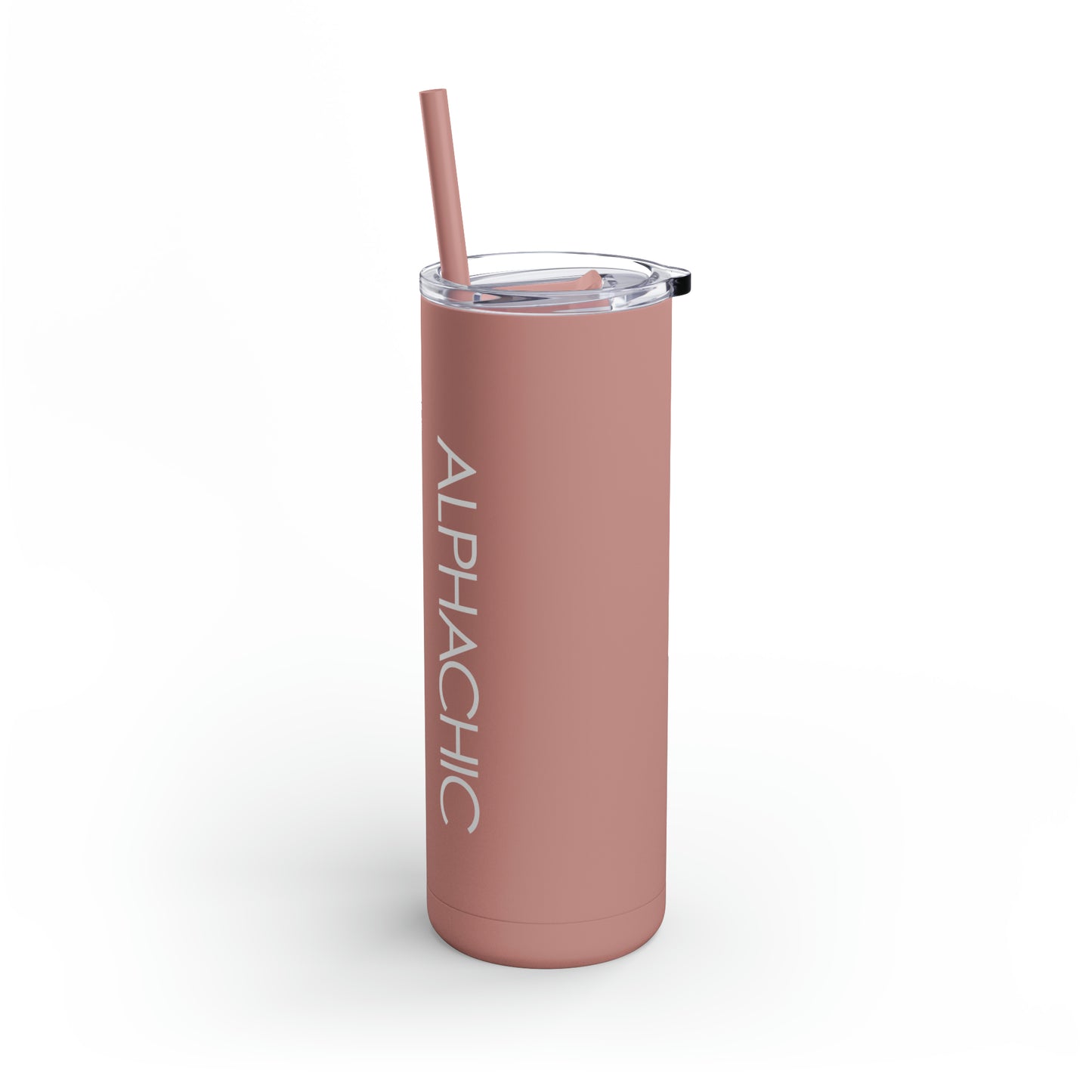 AlphaChic Skinny Matte Tumbler, 20oz
