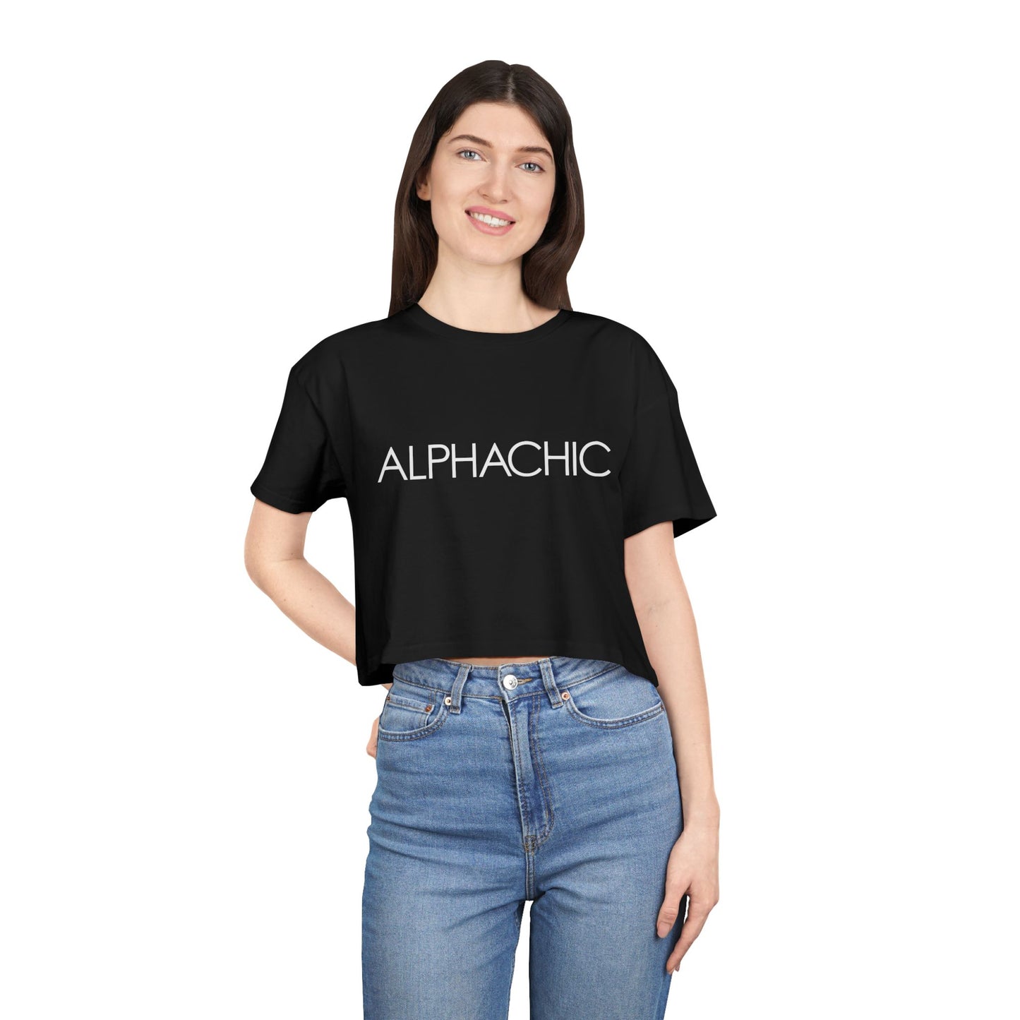 AlphaChic Cropped T-Shirt