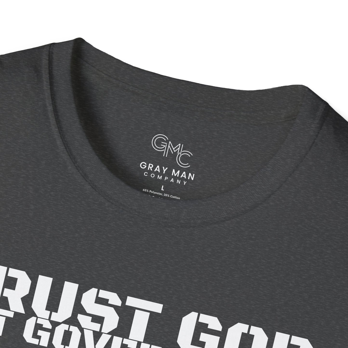 EDC Logo T-Shirt - TRUST GOD NOT GOVERNMENT