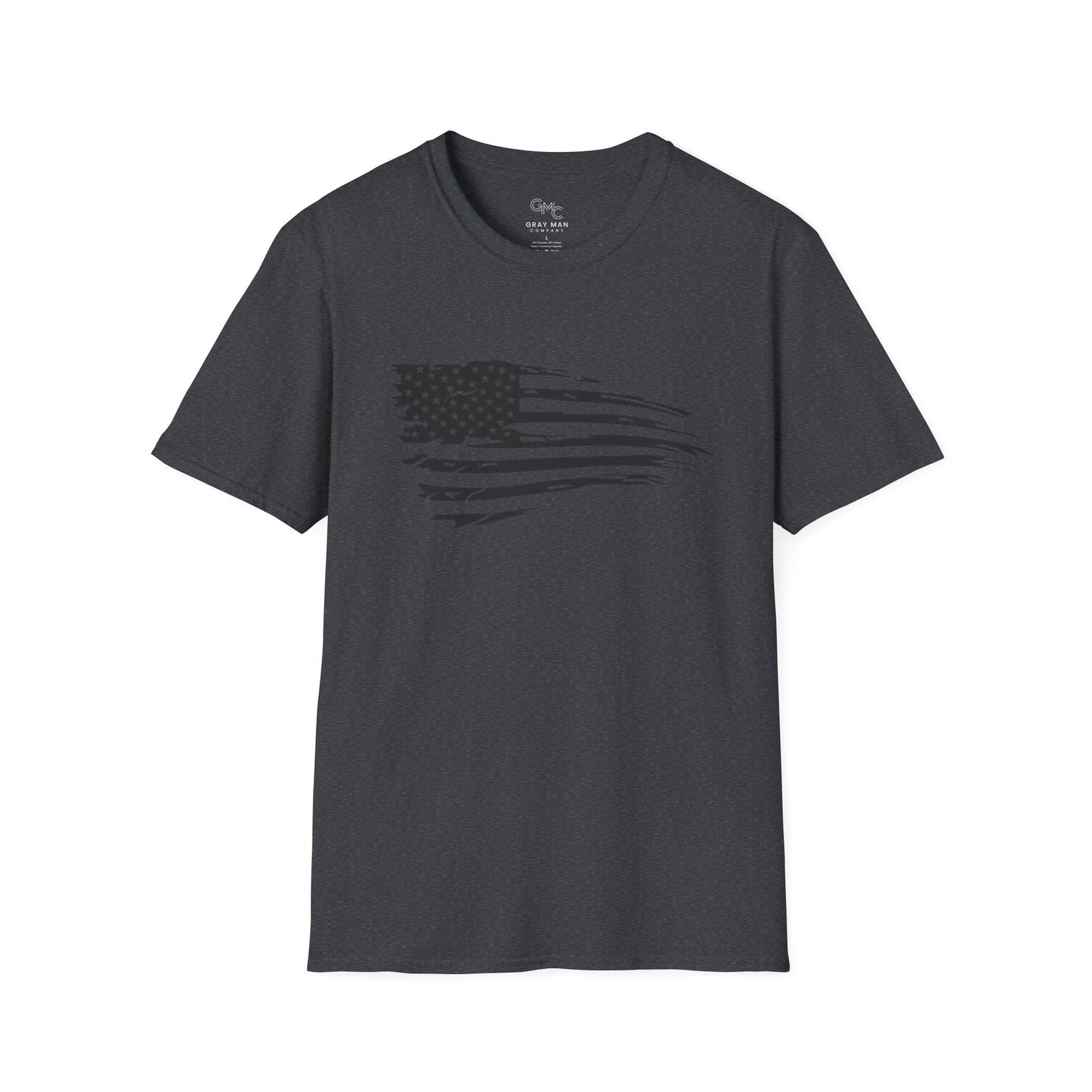 EDC Logo T-Shirt - DISTRESSED FLAG