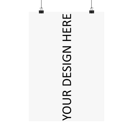 SAMPLE Matte Vertical Posters