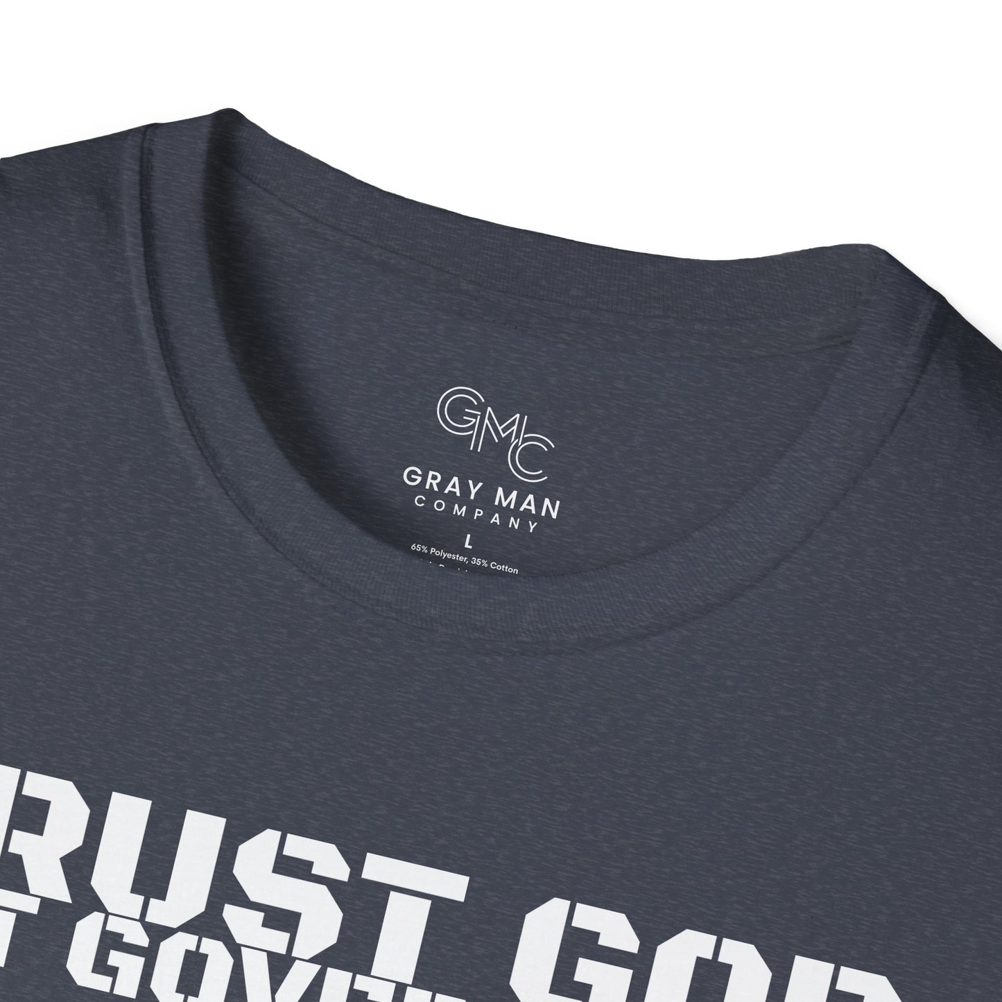 EDC Logo T-Shirt - TRUST GOD NOT GOVERNMENT