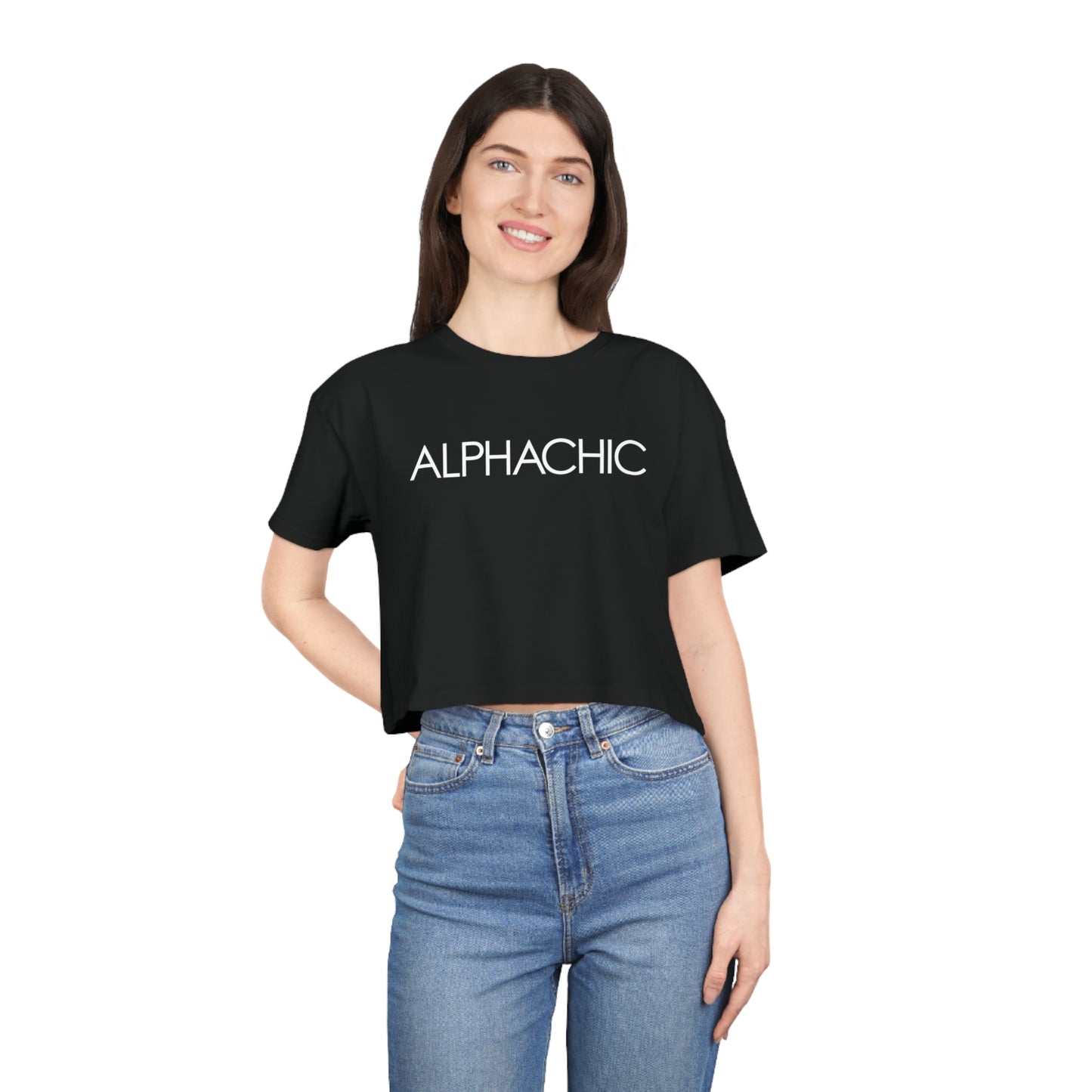 AlphaChic Cropped T-Shirt