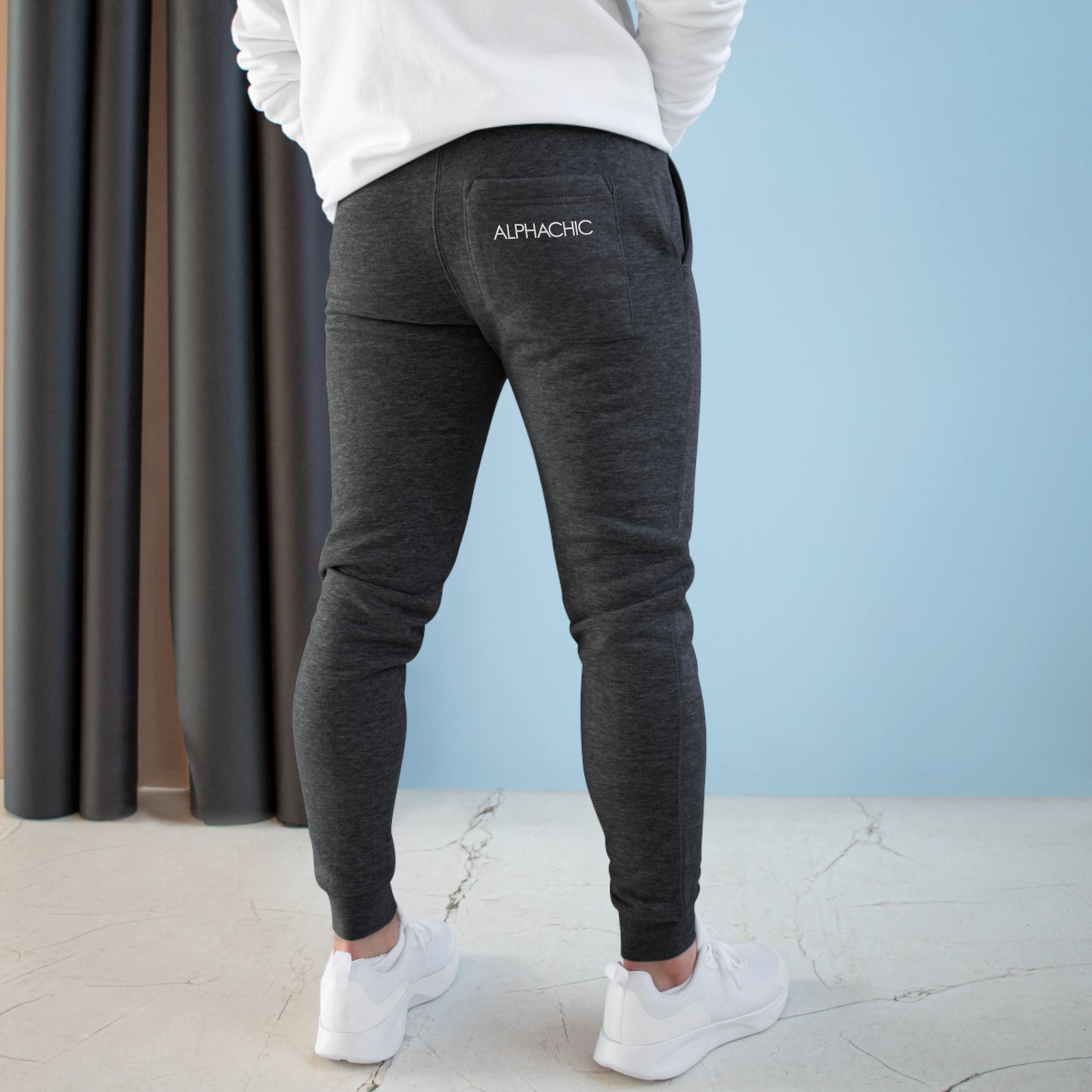 AlphaChic Fleece Joggers (Back Logo)