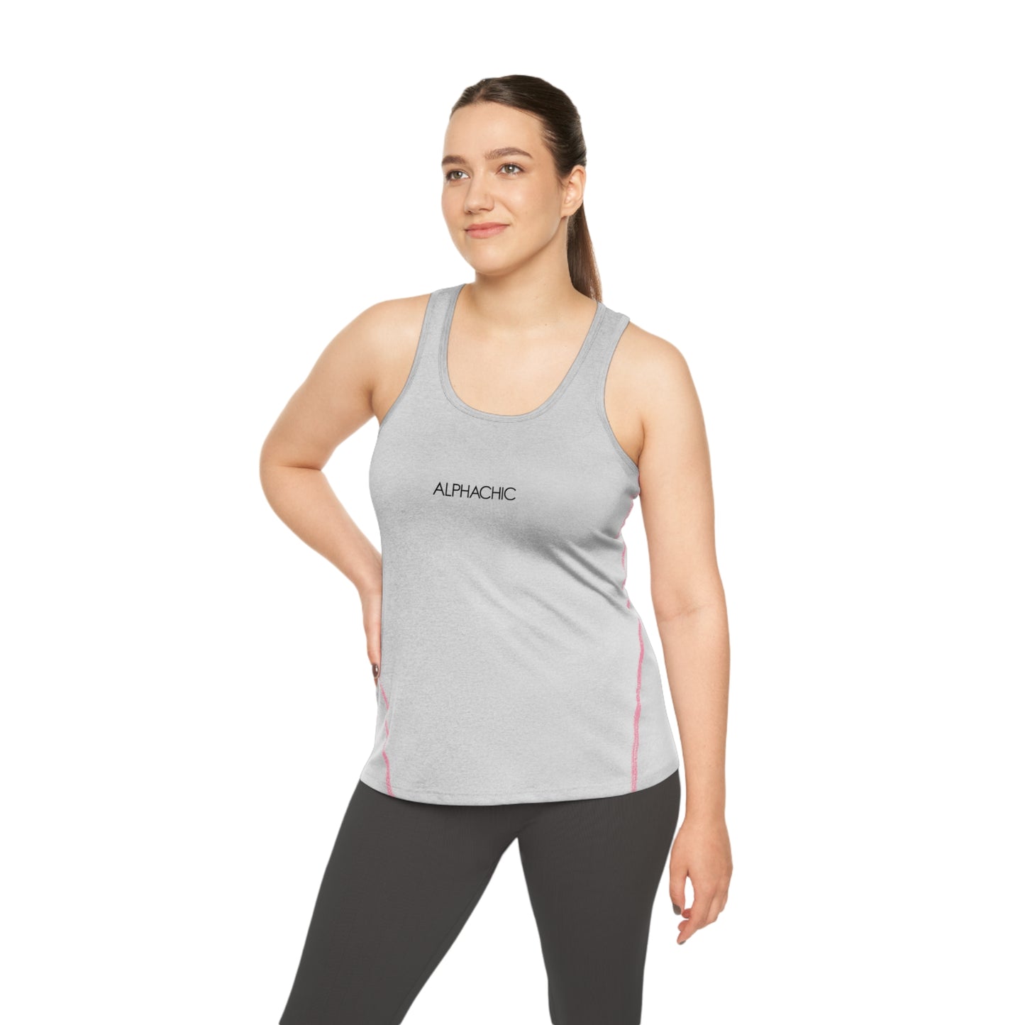 AlphaChic Racerback Tank Top