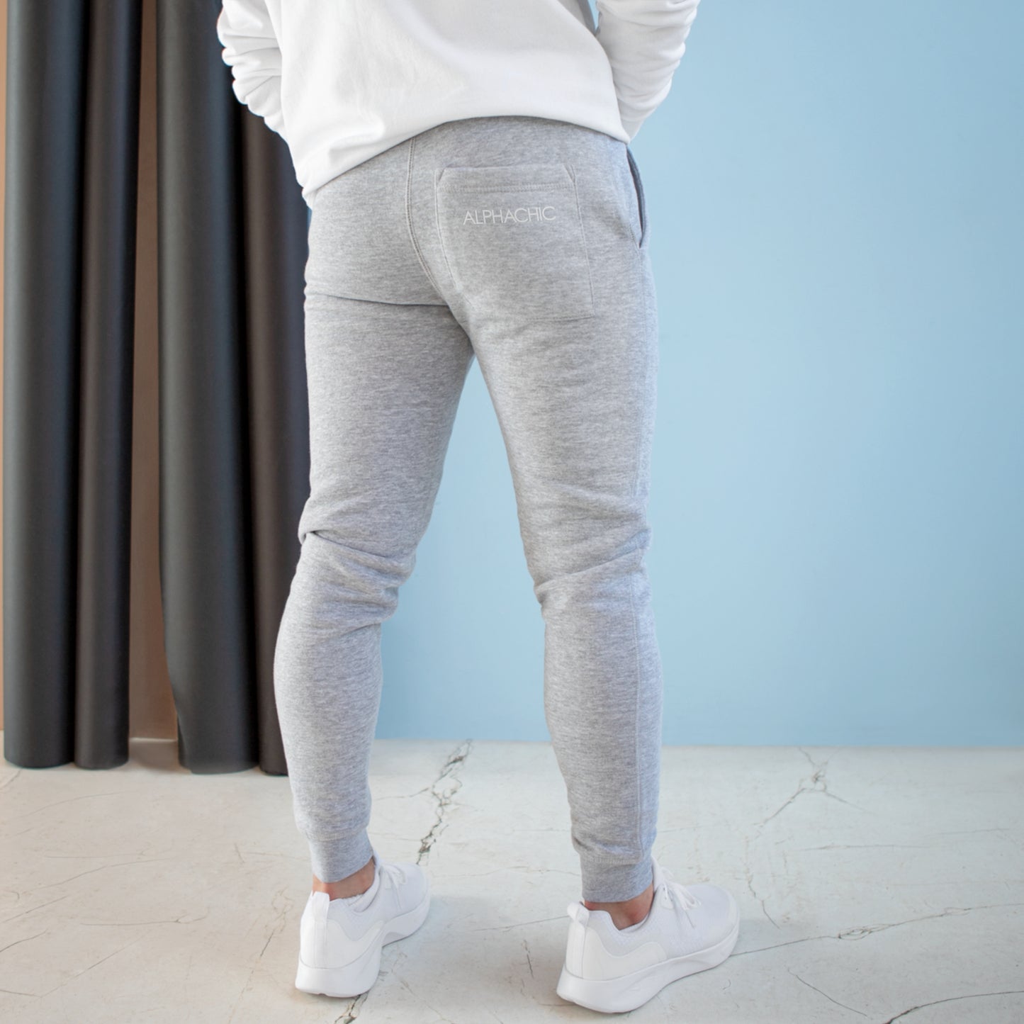 AlphaChic Fleece Joggers (Back Logo)