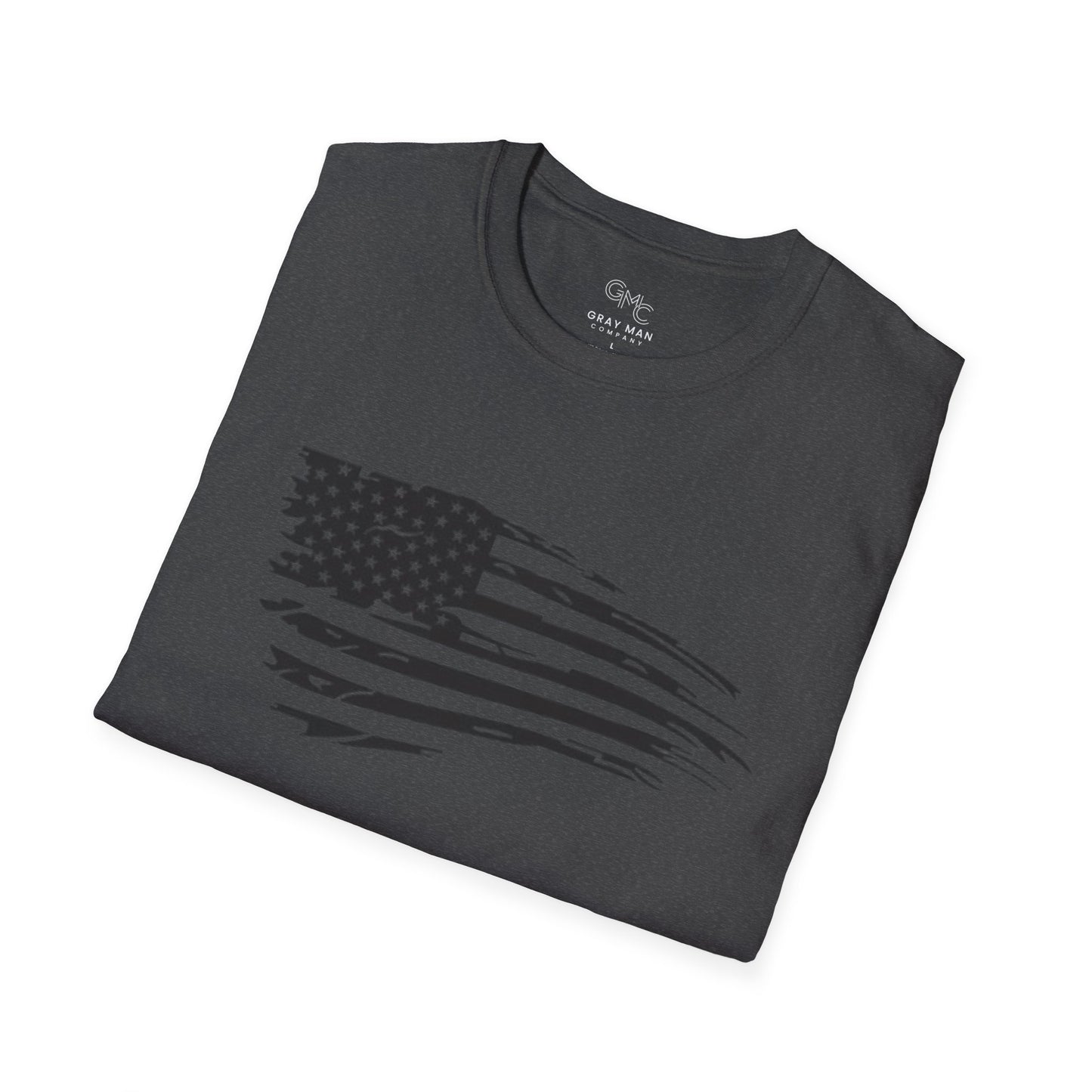 EDC Logo T-Shirt - DISTRESSED FLAG