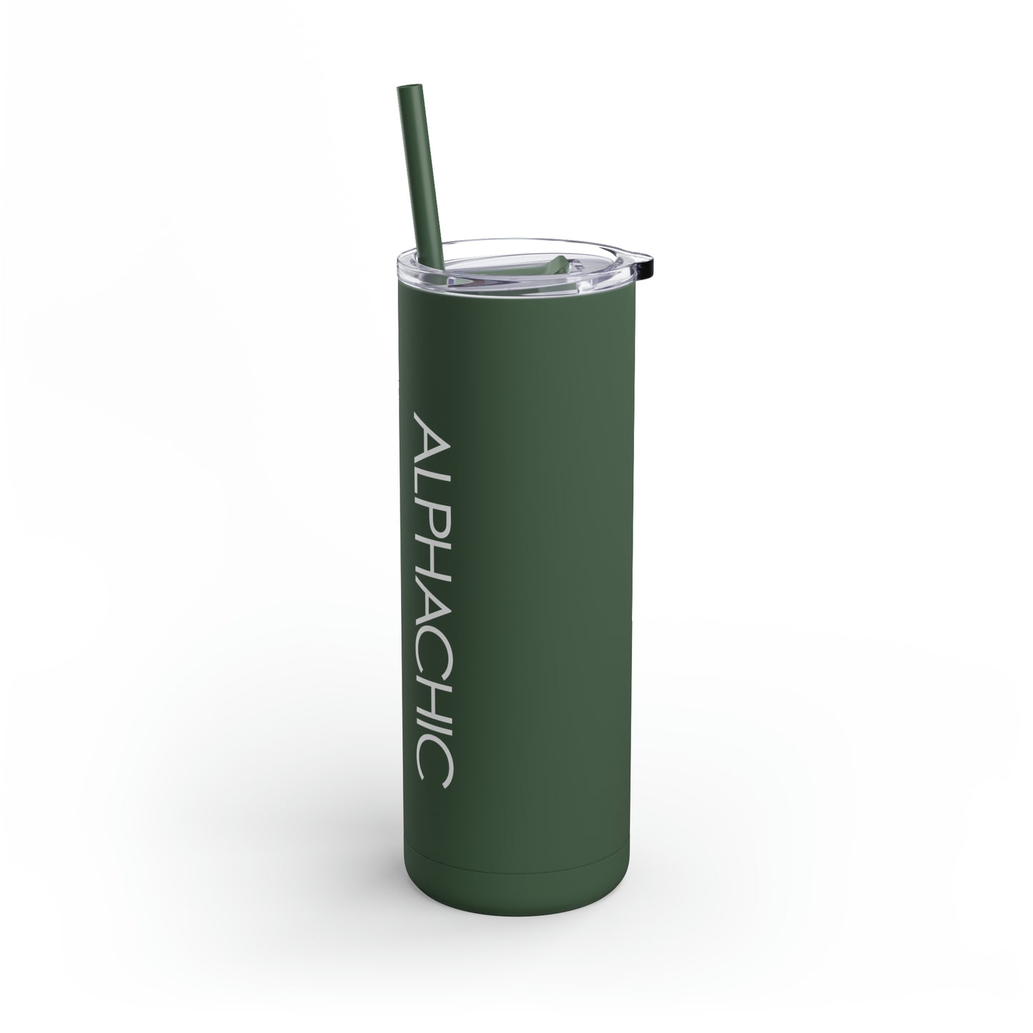 AlphaChic Skinny Matte Tumbler, 20oz