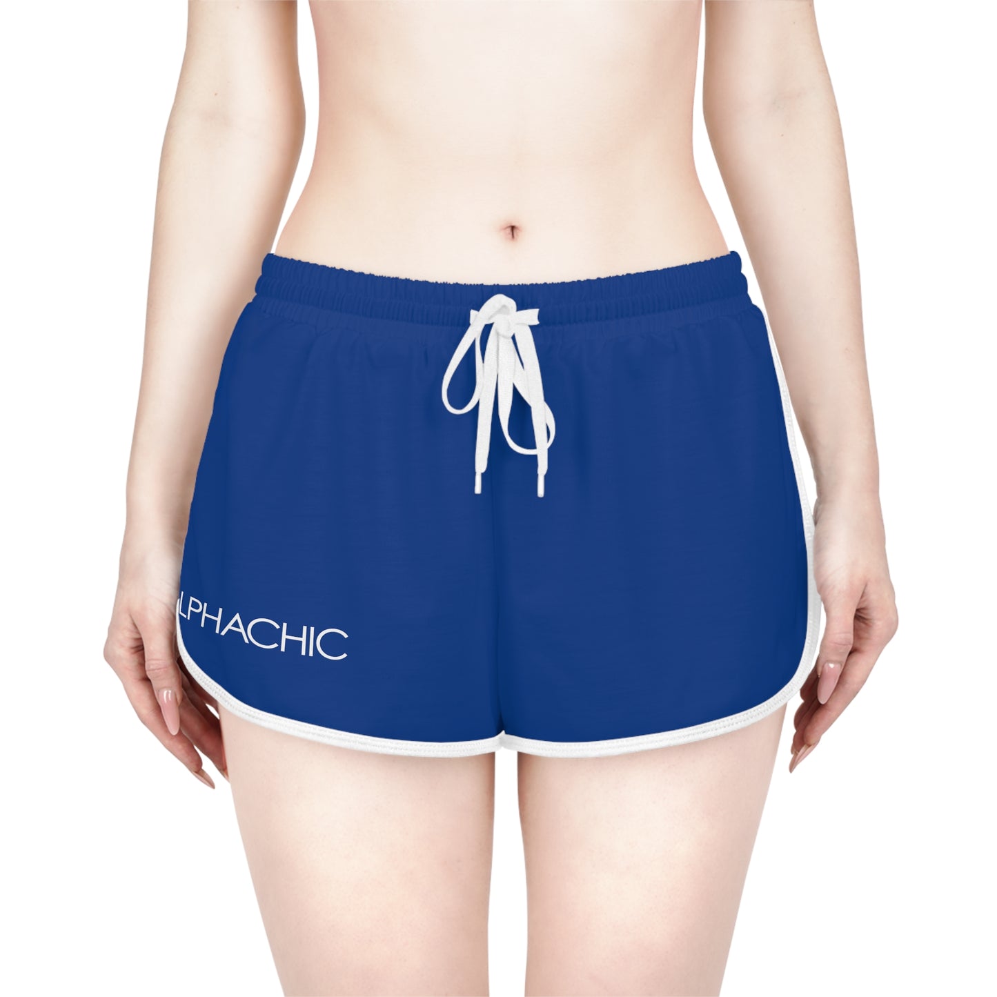 AlphaChic Relaxed Shorts - Dark Blue