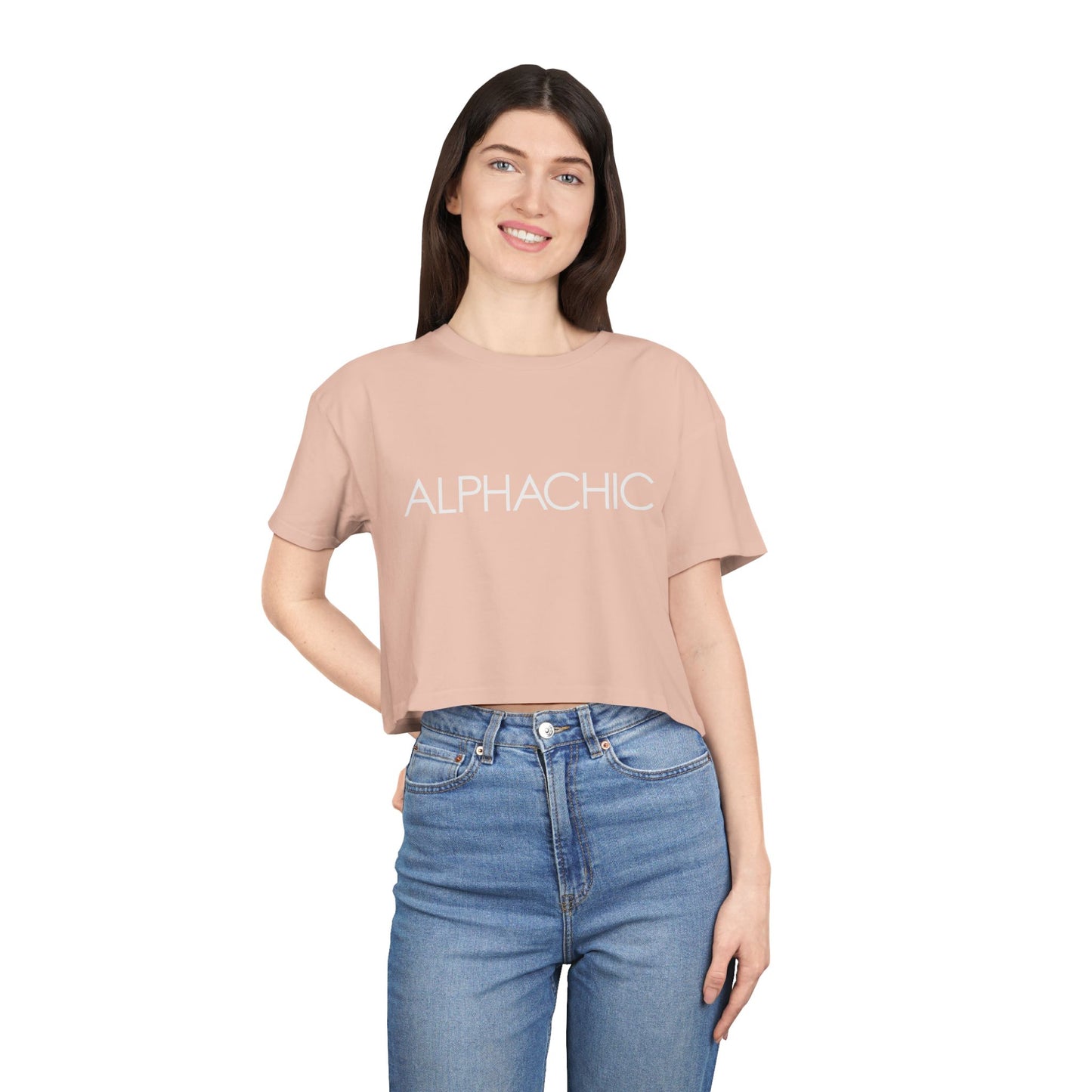 AlphaChic Cropped T-Shirt