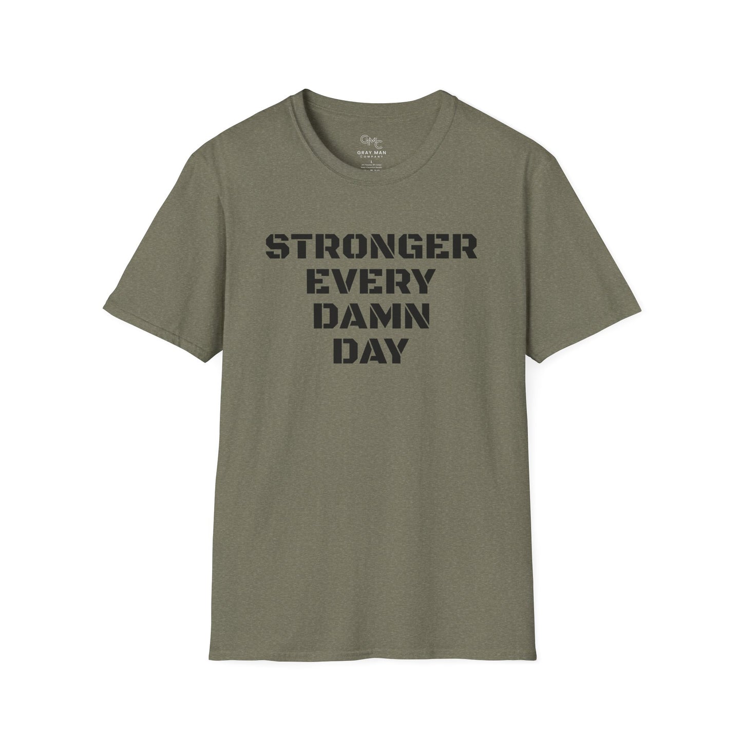 EDC Logo T-Shirt - STRONGER EVERY DAMN DAY