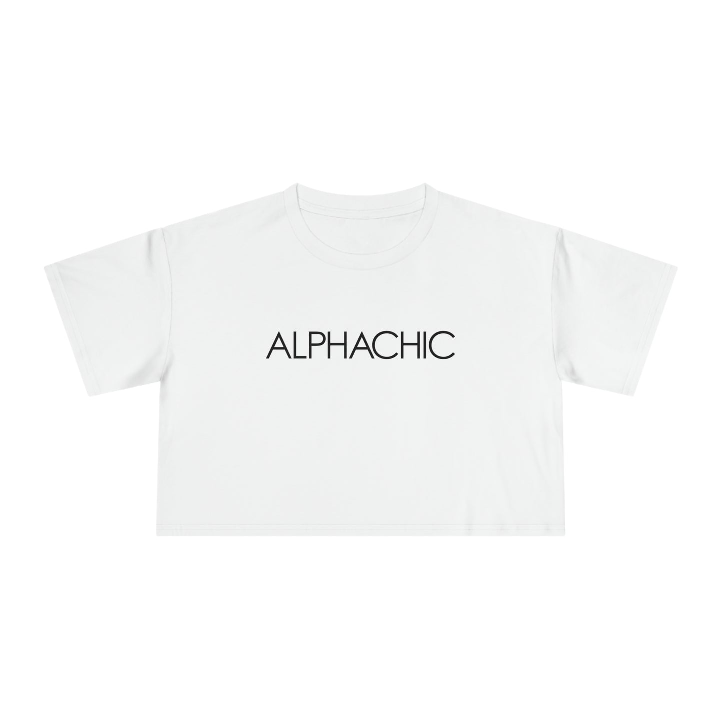 AlphaChic Cropped T-Shirt