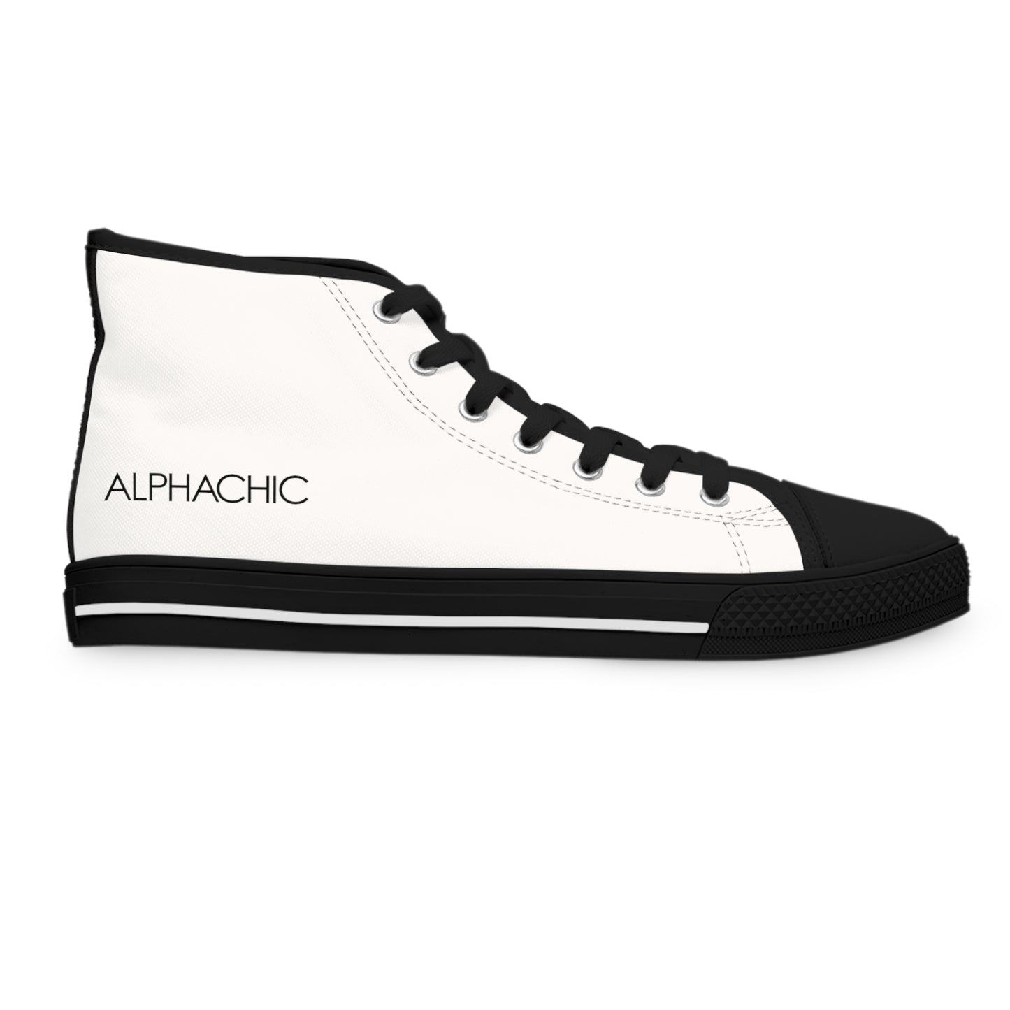 AlphaChic Flat Bottom Sneakers (High Top)