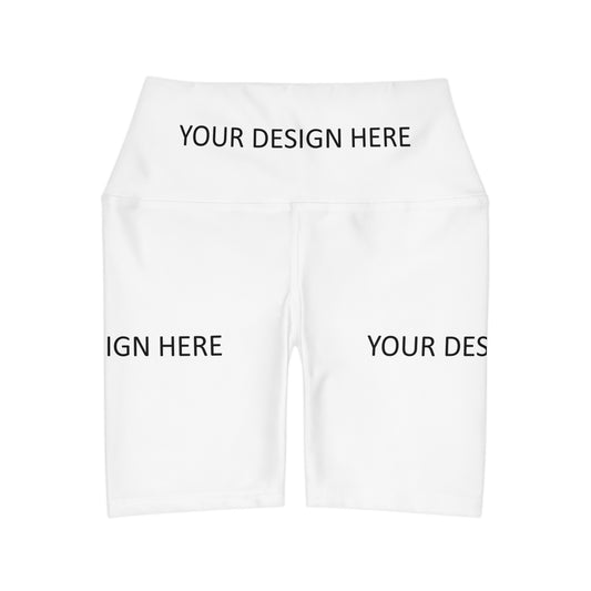 SAMPLE High Waisted Yoga Shorts (AOP)
