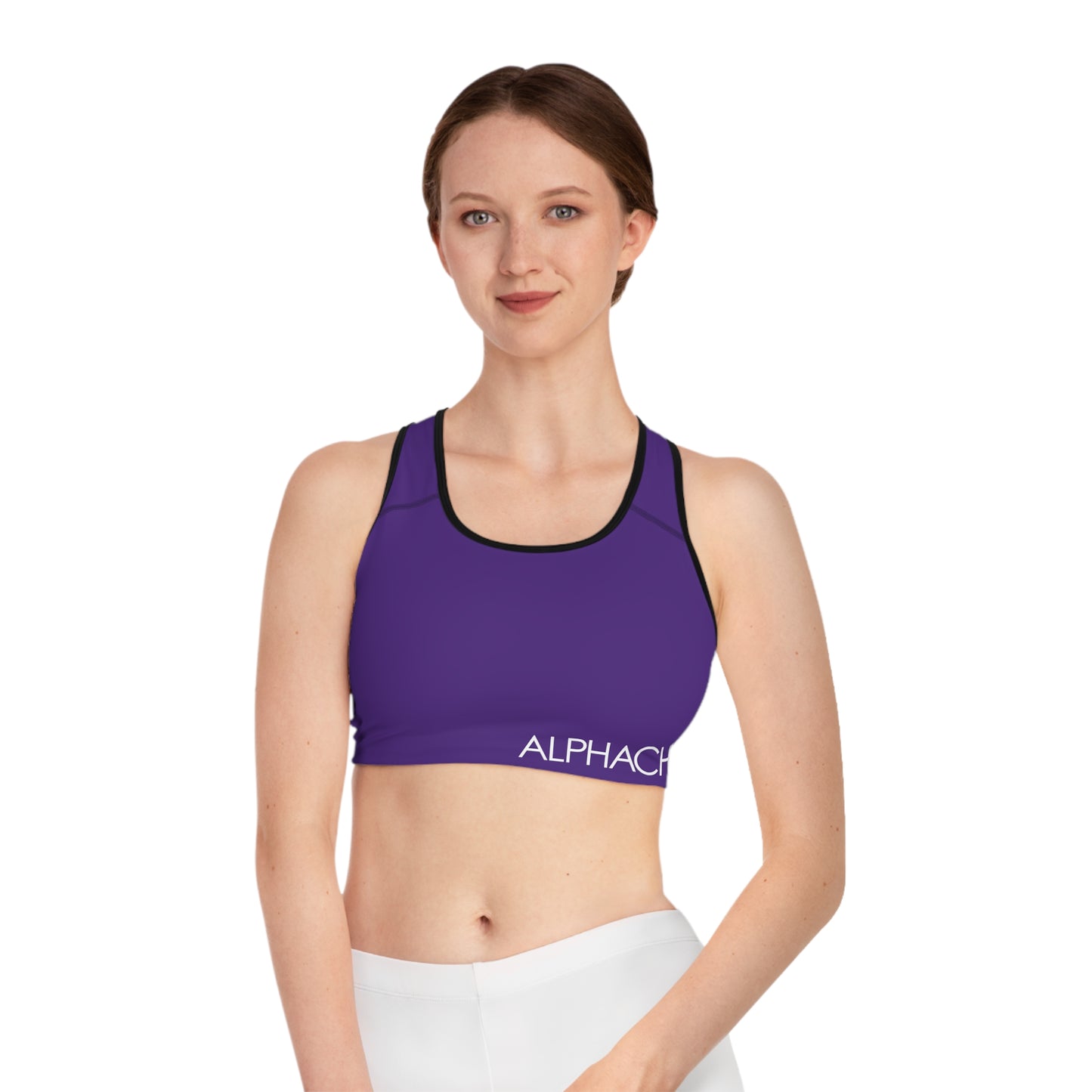 AlphaChic Sports Bra - Purple