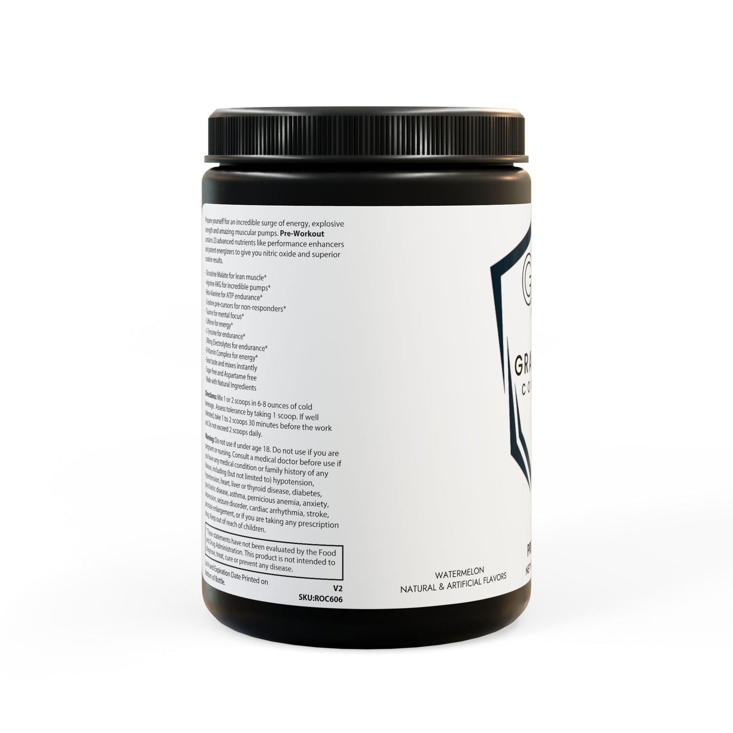 Gray Man Company PRE-WORKOUT – WATERMELON