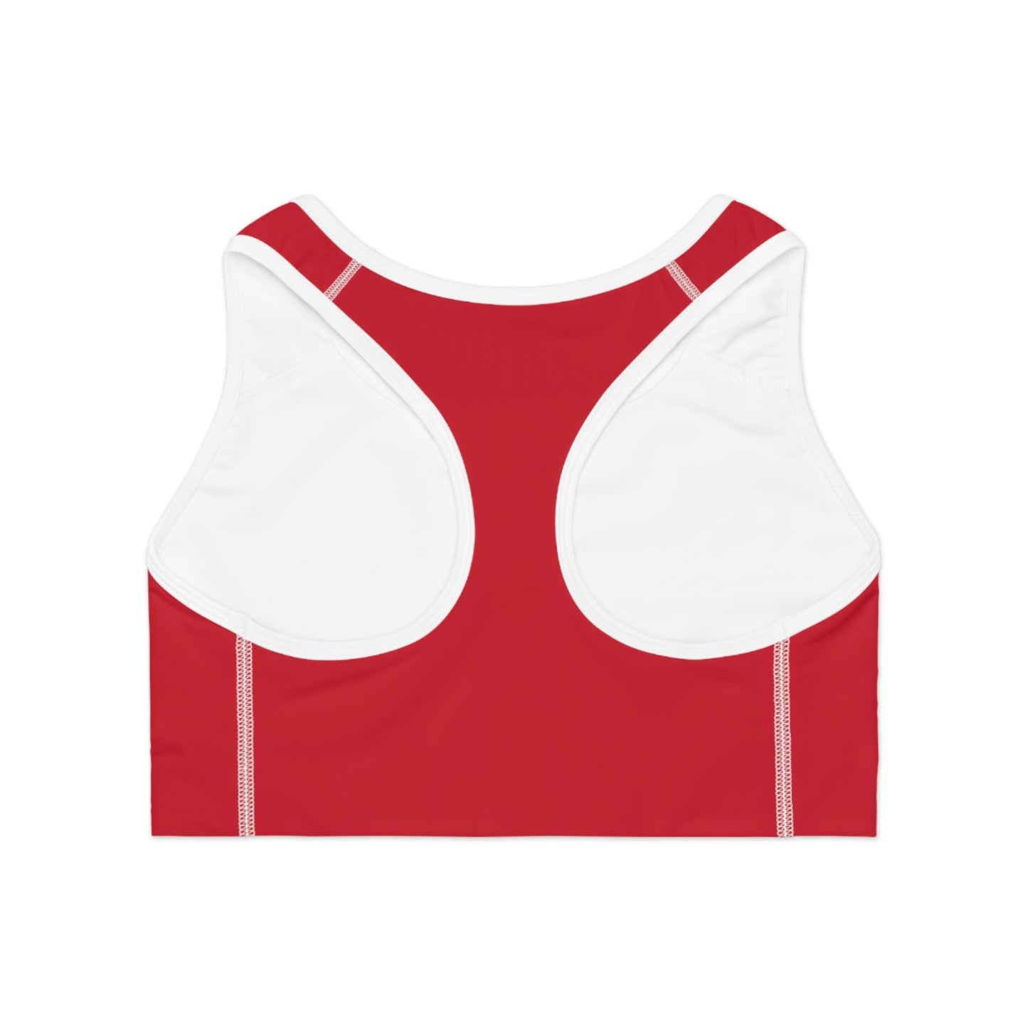 AlphaChic Sports Bra - Red