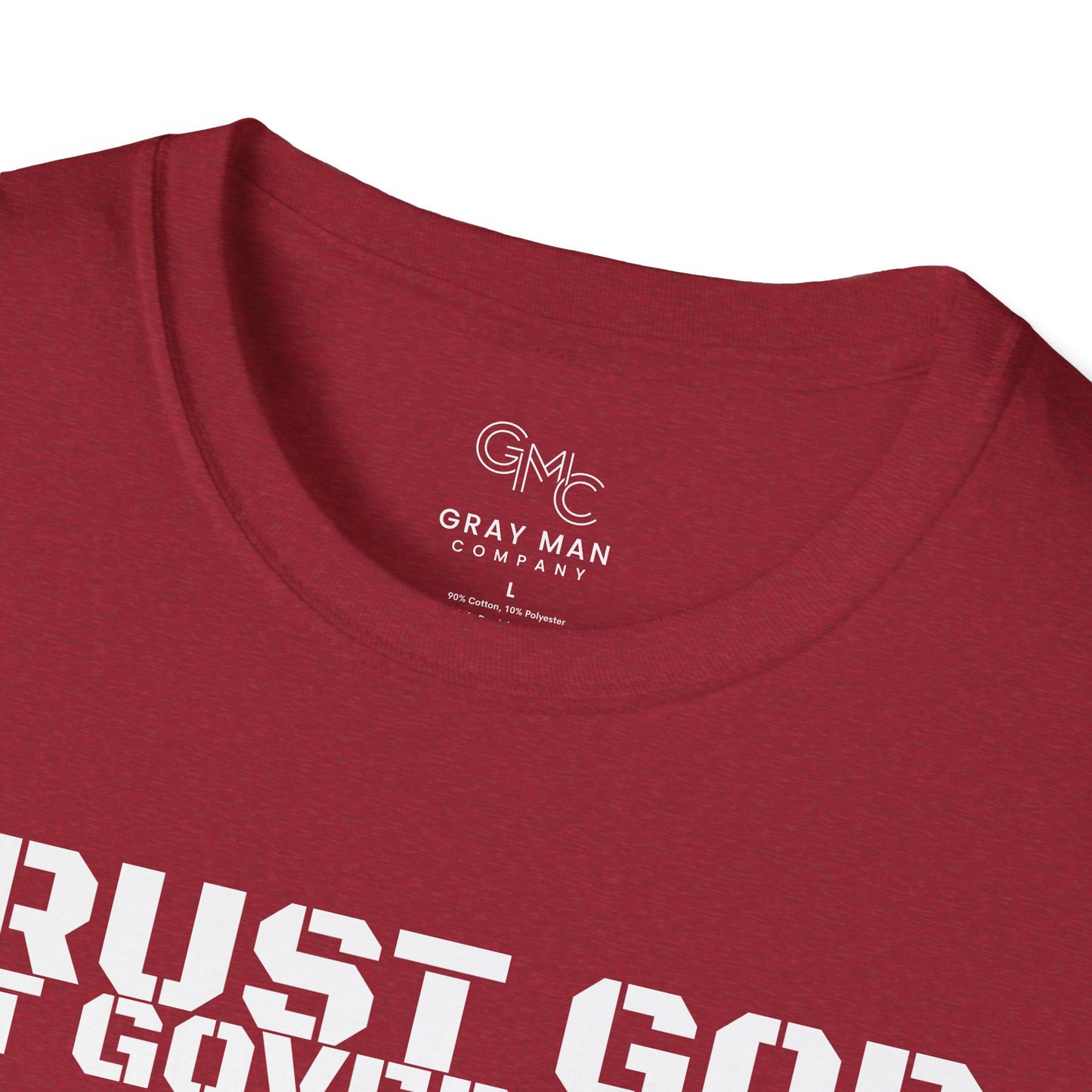 EDC Logo T-Shirt - TRUST GOD NOT GOVERNMENT