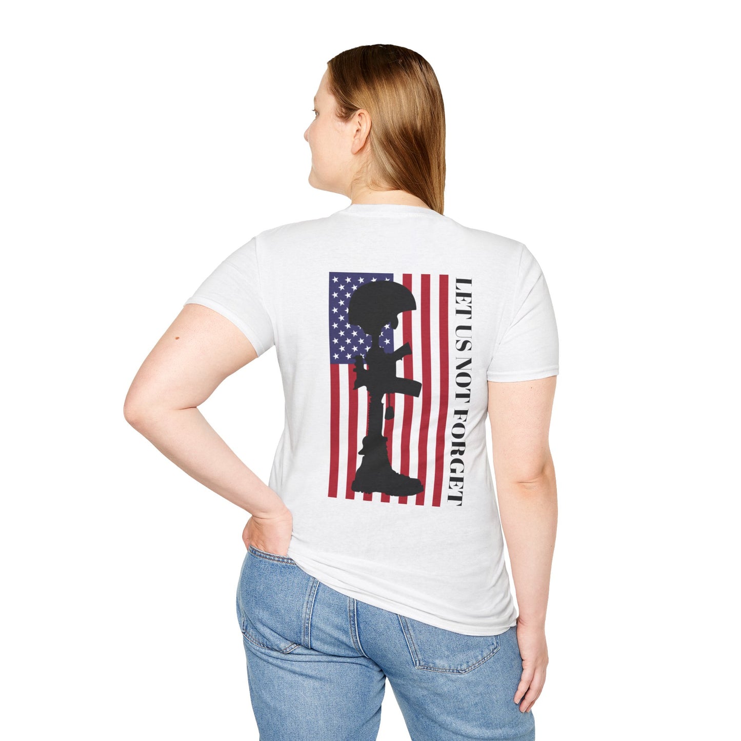 EDC Logo T-Shirt - FALLEN NOT FORGOTTEN