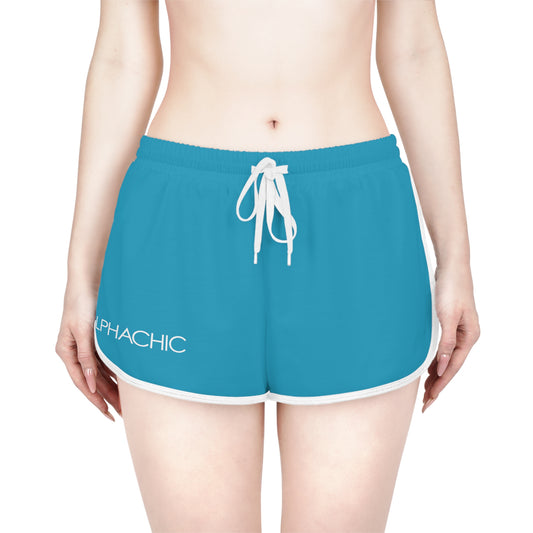 AlphaChic Relaxed Shorts - Light Blue