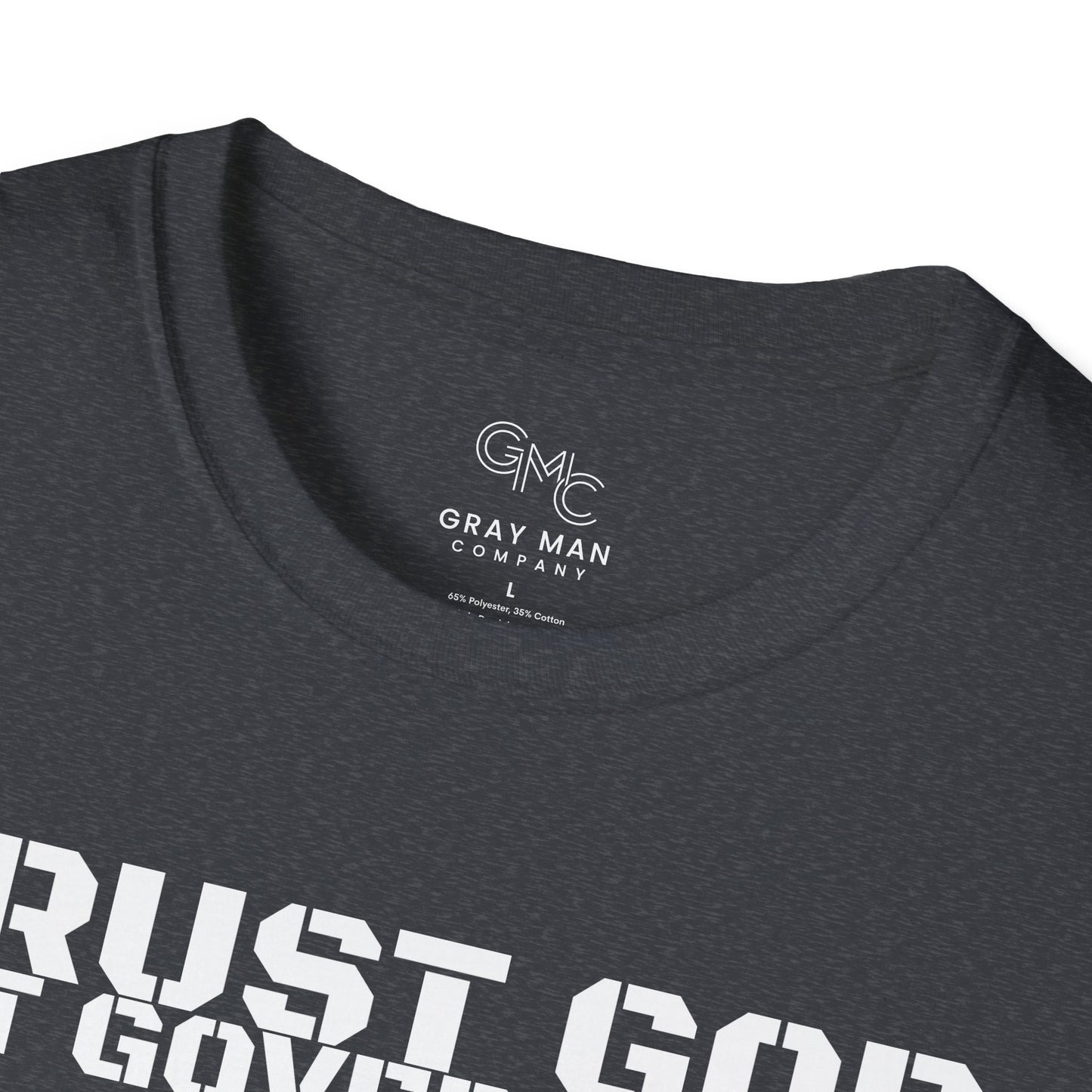 EDC Logo T-Shirt - TRUST GOD NOT GOVERNMENT