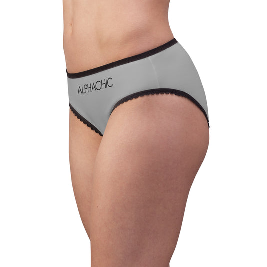 AlphaChic Briefs - Light Gray