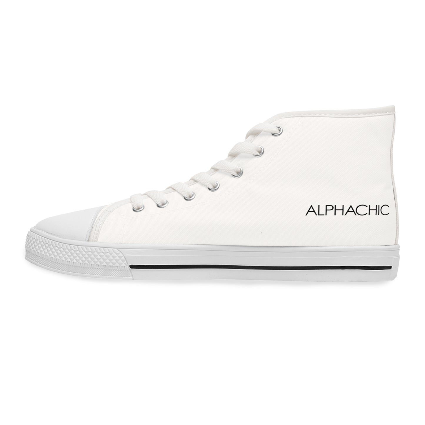 AlphaChic Flat Bottom Sneakers (High Top)