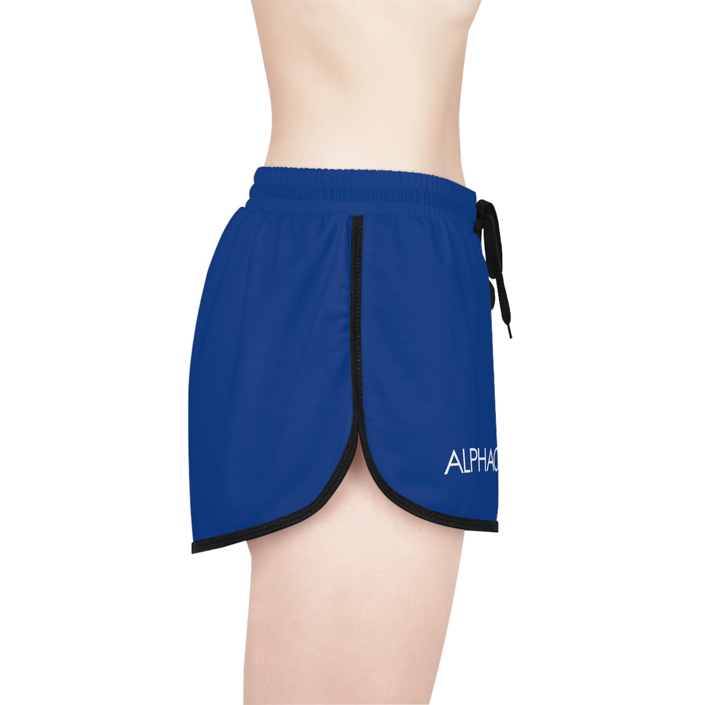 AlphaChic Relaxed Shorts - Dark Blue