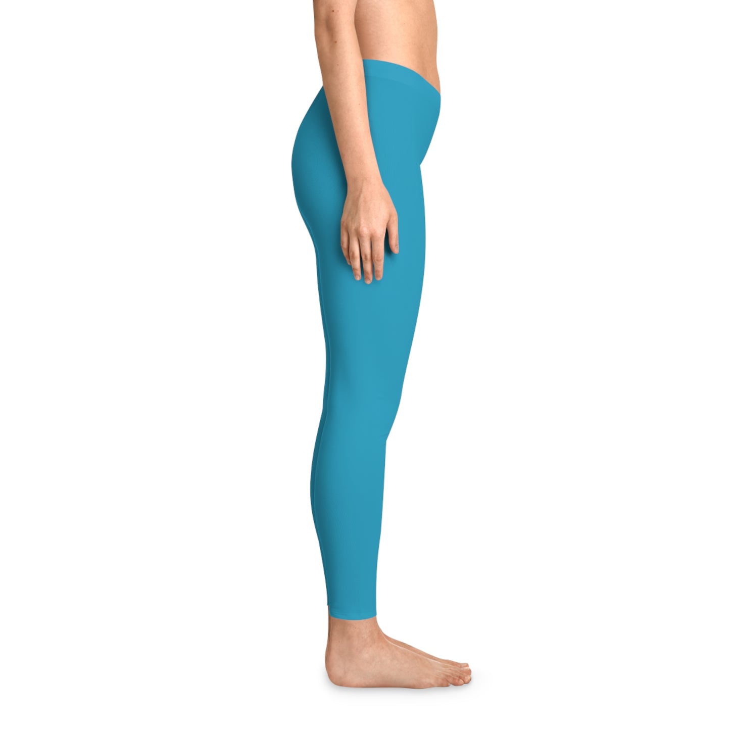AlphaChic Leggings - Light Blue (Back Logo)