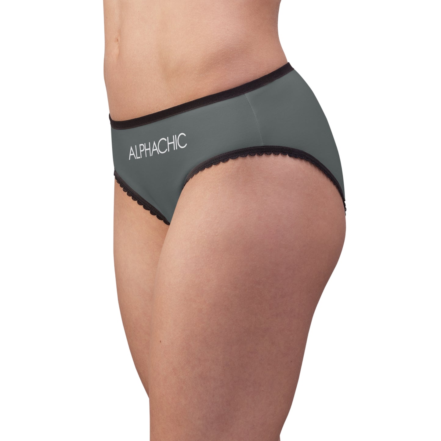 AlphaChic Briefs - Dark Gray