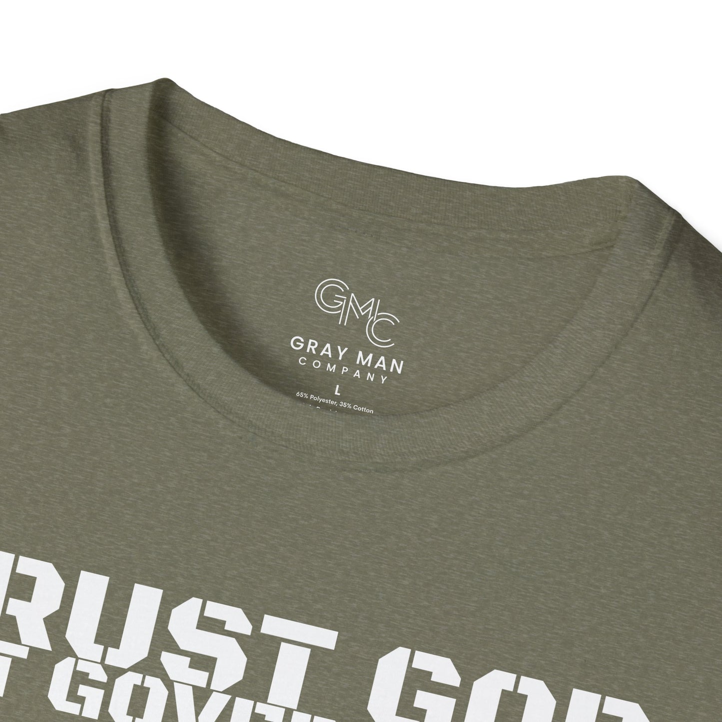EDC Logo T-Shirt - TRUST GOD NOT GOVERNMENT