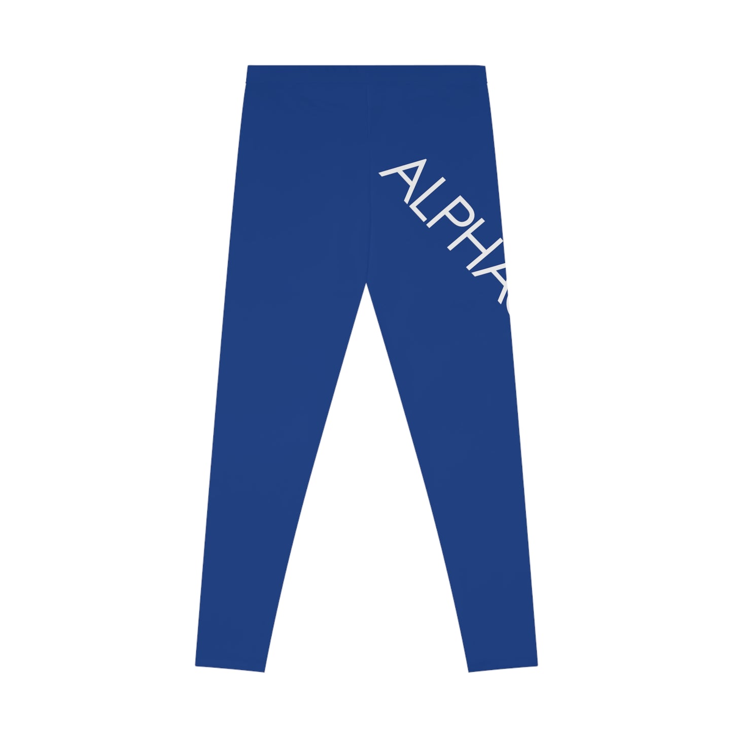 AlphaChic Leggings - Blue (Leg Logo)