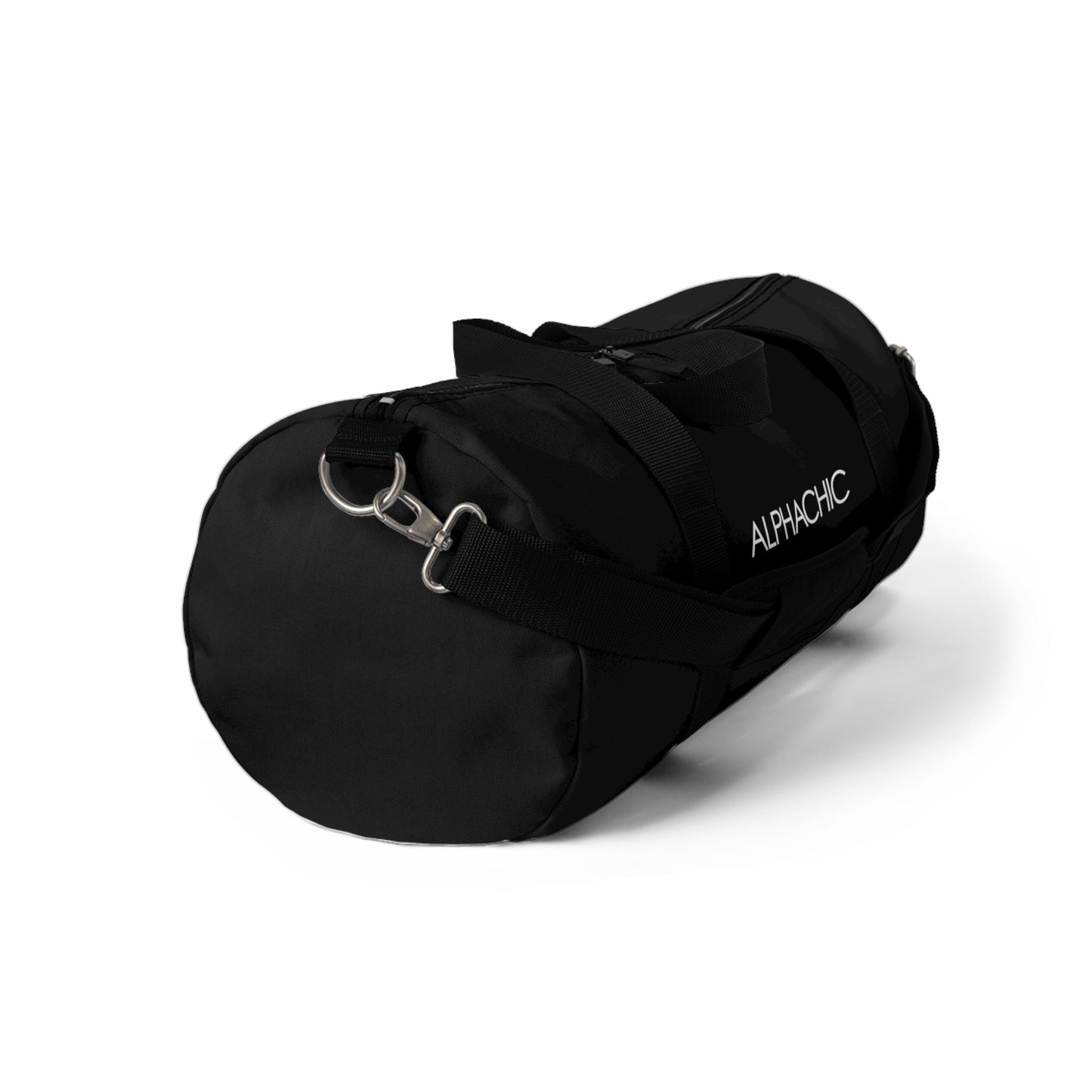 AlphaChic Gym Duffel Bag - Black